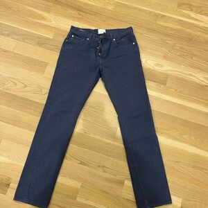 Sid Mashburn Men's Slim Straight Jeans - Navy